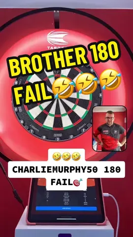 HAVE YOU EVER SEEN THIS HAPPEN?🤣#funny #fail #family #brother #charliemurphy50 #darts #laughing #viral #viralvideo #foryou #fyp #foryoupage