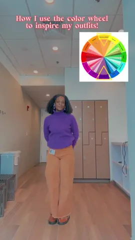 #CapCut how i use the color wheel to inspire my outfit of the day! #werk #workfit #outfit #outfitinspo #outfitoftheday #fyp 