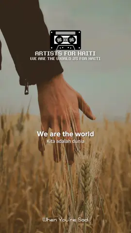 #wearetheworld 