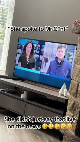 Noooo she didnt just say that live on the news 🤣🤣🤣🤣🤣🤣🤣🤣 #news #hilarious #whoops #fyp #foryou 