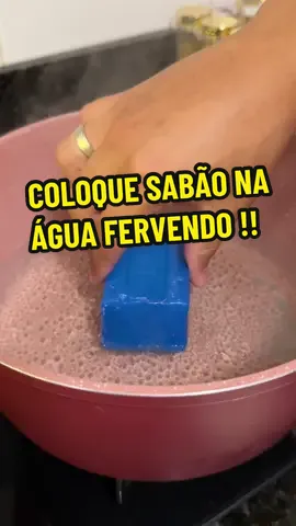Truque do SABÃO na PANELA. Fórmula SECRETA da vovó !! #sabao #limpeza #dicas 
