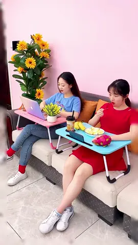Foldable laptop table / mini Desk study table #fyp #foryou #goodthing #household #foldablelaptoptable #laptoptable #minidesk #studytable 