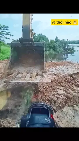 Đường về nhà là vào tim ta♥️♥️♥️ #mayxuc#excavator #xuhuong