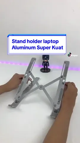 Stand holder laptop yang full aluminium yang kuat banget #kingootoko #standholder #bestproducts #standleptop #dudukanleptop #fyp #fypシ #standlaptop #computerholder #laptop #techtok #elektronik #belilokal #technology #techtok 
