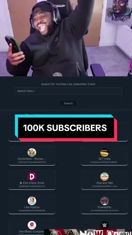 I DID IT 100K on @YouTube lets get jt thank you everyone 💥💥💥💥💥💥💥💥 #bashtheentertainer 