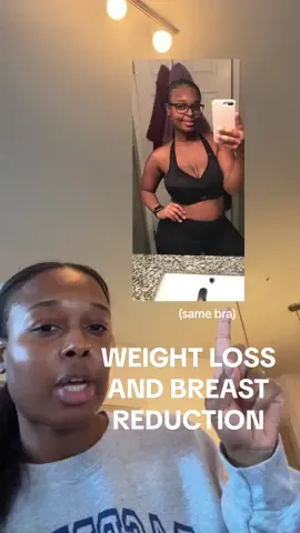 Long story short losing fat can reduce breast SIZE. I got the surgery to LIFT them UP 😂 #weightlosstransformation #fatlosstips #breastlift 