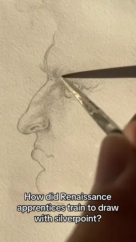 How Renaissance artists trained with silverpoint. Have a little trip to Renaissance Italy with me and see what happened in the workshops of Renaissance artists like Leonardo da Vinci and Verrocchio. Silverpoint was an essential drawing tool in the Renaissance and allowed apprentices to learn about building up line and tone in layers. It’s an amazing technique and creates such beautiful and unique effects.  #disegno #leonardodavinci #silverpoint #leonardo #davinci #therenaissanceworkshop #drawingfromhistory #renaissanceapprenticeship #silverpointdrawing #art #artist #drawing #therenaissance #arthistory #renaissancedrawing #oldmasters #oldmasterdrawings #traditionalart #artandcraft #renaissanceart 