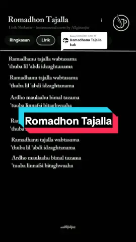 Membalas @inititi_19 lunas ya kak🙏 #sholawat #instrumentsholawat #karaokesholawat #karaoke_lirik #instrumental by @allginanjar0 #fyp #gambus #musikarabic #ramadhan2024 #romadhontajalla 