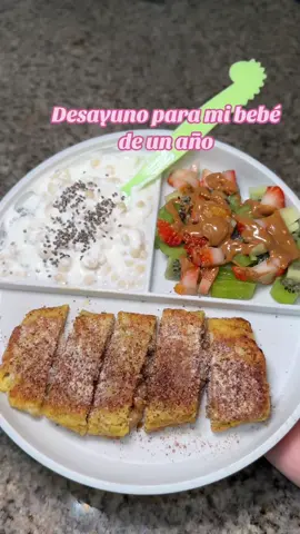 Desayuno pars mi kiki 🥰#bebe #alimentacioncomplementaria #blw #blwideas #blwrecipes #babyledweaning #babyledweaningideas #babyledweaning6months #desayunoparaniños 