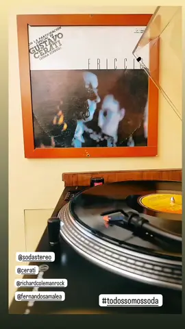 @Soda Stereo @Gustavo Cerati  #friccion #argentina #discodevinilo #quito #ecuador #reloopdj #audiotechnica 