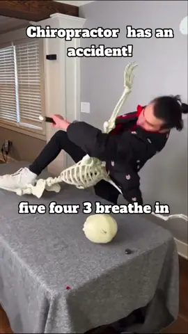 #stitch with @Jeffery #skeleton #halloween #chiropractor #fyp #agonytheclown 