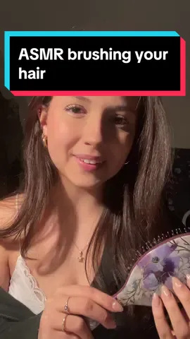 ASMR brushing your hair #asmrbrushinghair #asmrpersonalattention #meanoldersisterasmr 