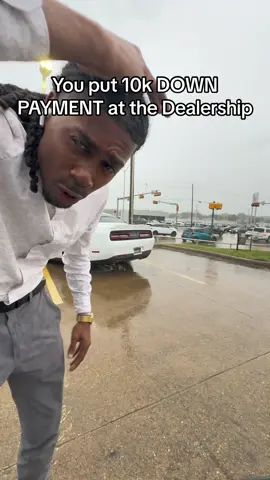 GOING TO THE CAR LOT WITH $500 DOWN GOES WRONG 💀😂💰 #carsalesman #carsaleshumor #dealership #downpayment 