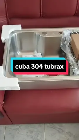Cuba tubrax aço 304 inox  62x43x21,5 #tubrax #cuba #reforma #reformacozinha #diariodeobra #construindonossosonho #cozinhaplanejada #diariodereforma 