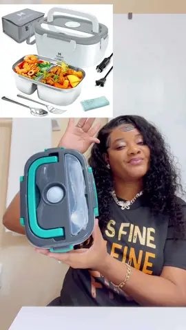 The best electric lunch box 🥰#lunch #electric #lunchbox #electriclunchbox #tiktokshopfinds #tiktokshopping #tiktokmademebuyit #foryou 