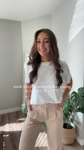 spring work fits are the best work fits 🎀🍓🌷💕 #aritzia #aritziastyle #workfits #workoutfits 