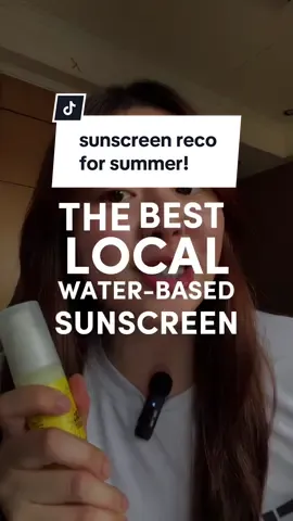 literally like water on the skin 💧 #sunscreen #aquadailysunscreen #local #lightweight #nowhitecast #nonsticky #luxeorganix #moisturizing #notheavy 