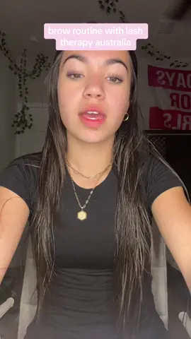 brow routine using @Lash Therapy Australia 🤍 #fyp #lashtherapyaustralia #foryou 