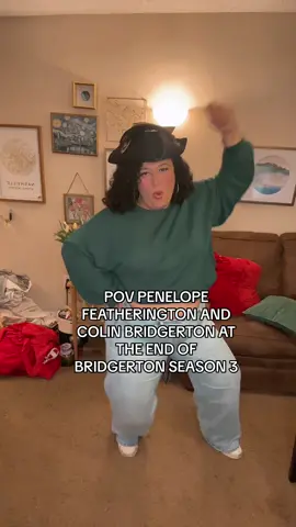 Imagine at the end of Bridgerton Season 3 we get a typical romcom credits scene where everyone is dancing💕 I think it would be so much fun! #bridgerton #bridgertonnetflix #bridgertonseason3 #polin #colinbridgerton #penelopefeatherington 