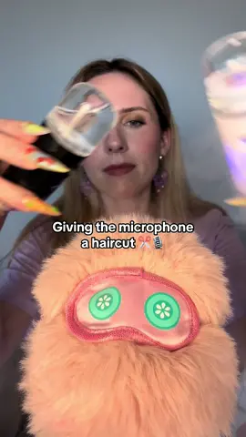 New asmr trigger unlocked 🔐 can’t wait to do this one live ❣️ should we give them a fade or a mohawk next? #asmr #haircut #satisfying #sleep #asmrsounds #tingles #layeredsounds #asmrtriggers 