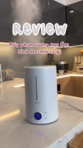 Máy tạo độ ẩm của Deerma Dem - F628s #motngaymoi #chamsocsuckhoe #mayphunsuongtaoam #maytaodoamkhongkhi #suckhoe #fypシ 