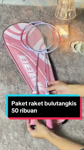 Yang pengen main bulutangkis bareng psangan atau teman, pket raket ini bisa jadi pikihan kamu lo #fyp #flks🔥 #raketbulutangkis #raketbadminton #raketmurah #bulutangkis 