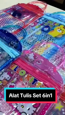 Alat Tulis Set 6in1 🥰 #alattulisset6in1 #alattulis #ramadhanekstraseru #viral #fypシ゚viral #fyp 