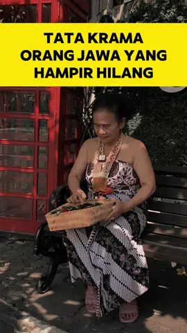 Budaya jawa yang mulai hilang.. gimana dengan tempatmu..? #raminten #wisata #jogja #budaya