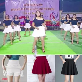 Váy nhảy khiêu vũ 1 tầng