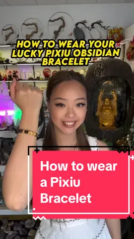 How to wear your lucky fengshui fortune pixiu dragon bracelet to attract wealth.  I just sae another video pnline teaching you completely wrong which can actually hurt your wealth. Please wear it the right way.  #pixiu #pixibracelet #howto #howtowearpixiubracelet #fengshui #piyao #wealth #wealthcharm #lucky
