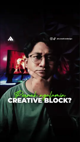 MASIH NGALAMIN CREATIVE BLOCK?? coba lakuin ini #creativeblock #creativeblocksolutions #contentcreator #fyp #desainer #desainergrafis #tips