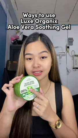 See? Sobrang sulit ni Aloe Vera Soothing Gel! Multipurpose and all in one talaga! #allinonemoisturiser #aubreyv #soothinggel #luxeorganix #luxeorganixph #fyp #ttsbeauty 