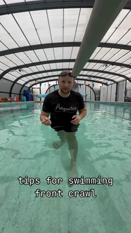 Quick tips for better front crawl / freestyle | AaquaticsUK #swimming #LearnOnTikTok #learntoswim #freestyle #fyp #foryou #swim #aaquatics #fypシ 