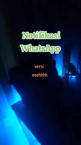Notifikasi WhatsApp versi eehhh #notifikasi #whatsapp #notifwhatsapp #fyp #yandialviansyah #lucu #versi #eh #kaget 