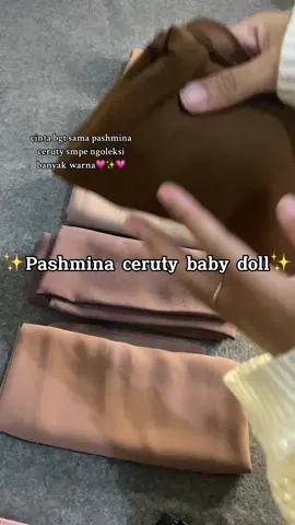 Sampe sekarang tetep suka pake inii #pashminaceruty #pashmina #pashminacerutybabydoll 
