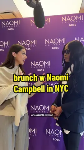 Congrats on the new collection @Naomi Campbell & @BOSS! #BeYourOwnBoss #Ad 