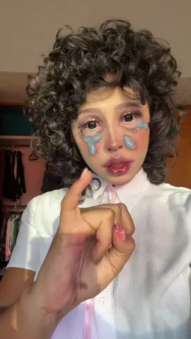 Pinky promise? 🌸🍼 #crybaby #melaniemartinez #melaniemartinezcrybaby #crybabymakeup #crybabycosplay #Makeup #facepaint #tutorial #cryingmakeup #makeupchallenge #makeuptutorials #tutorials #crybabymelaniemartinez #creativemakeup #creative 