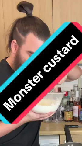 Replying to @Benni-jacks⚜️ Put this on your apple pie. #monsterenergy #monster #energydrink #cooking #custard #funny #fypシ 