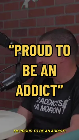 ‘Proud to be an addict’ Watch our podcast on YouTube! Link in bio! 🎥 #podcast #addiction #MentalHealth #austin 