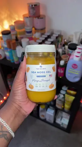 Sea Moss Mango & Pineapple tastes really good so many benefits 10/10 🥹😉💞💞  #fyp #fypシ #hygiene #bodycare #foryou #seamoss #seamossgel #seamossbenefits #guthealth #skincare #girlytok #viral #trueseamoss #yummy #tiktokshopmademebuyit #xyzbca 