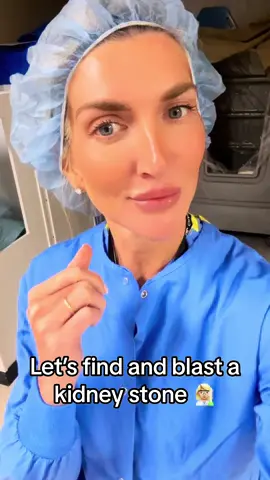Lets blast👩🏼‍🔬 a stone 🪨 shall we?? #kidneystone #kidney #surgery #or #operatingroom #urology #urologist #fyp