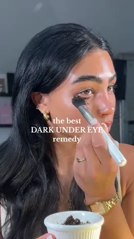 bye bye dark under eyes ☕️🍯✨