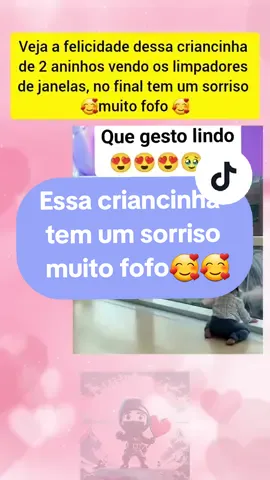 Veja a alegria dessa criancinha feliz ao vê os limpadores de vidros, é muito fofo. #momentosemocionantes #foryou #fyp @Ninja Vídeos Oficial✅️ @Ninja Vídeos Oficial✅️ 