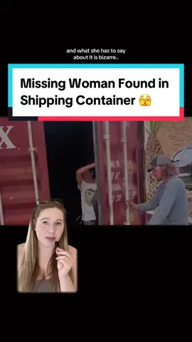 A missing Florida woman found alive locked inside of a shipping container 😟 I can’t even imagine how scary this was!! #truecrime #truecrimecommunity #truecrimetiktok #missing #florida #ahippingcontainer #fyp 