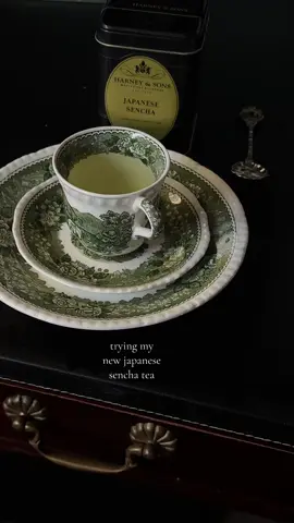 idk if i got the brewing temperature correct but at least i didnt burn it  #tea #Vlog #videodiary #antiques 