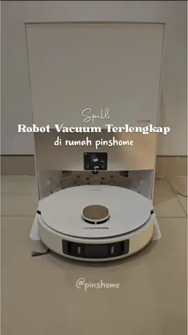 robot vacuum dengan fitur paling lengkap & canggih!! ini DreameBot L20 Utra @Dreame.Indonesia ✨ ✅ tangki air bersih 4,5 liter, air kotor 4 liter ✅ cairan pembersihnya bisa nakar otomatis (ga perlu bolak balik ngisi) ✅ dilengkapi lampu led dan kamera  ✅ maping rumah dalam beberapa menit aja (2D / 3D maping) ✅ sensor canggih, otomatis menghindar kalo ada barang dideketnya ✅ bisa extend mop buat jangkau area
