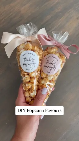 Thanks For Popping By 🍿 Now available on our website & in our Etsy shop ✨ #weddingtok #bridetok #weddingplanning #weddingtiktok #fyp #2024bride #2025bride #2024wedding #engagedtiktok #weddingvibes #weddingideas #weddingfavors #weddingfavours #diybride #bridalshower #popcornfavors #poppingby 