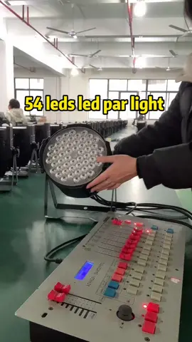 54leds RGB 3 in 1 led par light #stagelighting #par #fyp 