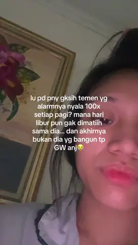 bunyi stiap alarmnya beda lg😭