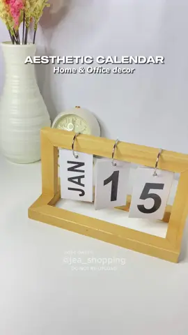 aesthetic calendar, nordic style wooden calendar #calendar #aesthetic #homedecor #officedecor #nordiccalendar #woodencalendar #trending #fyp #jeashopping 